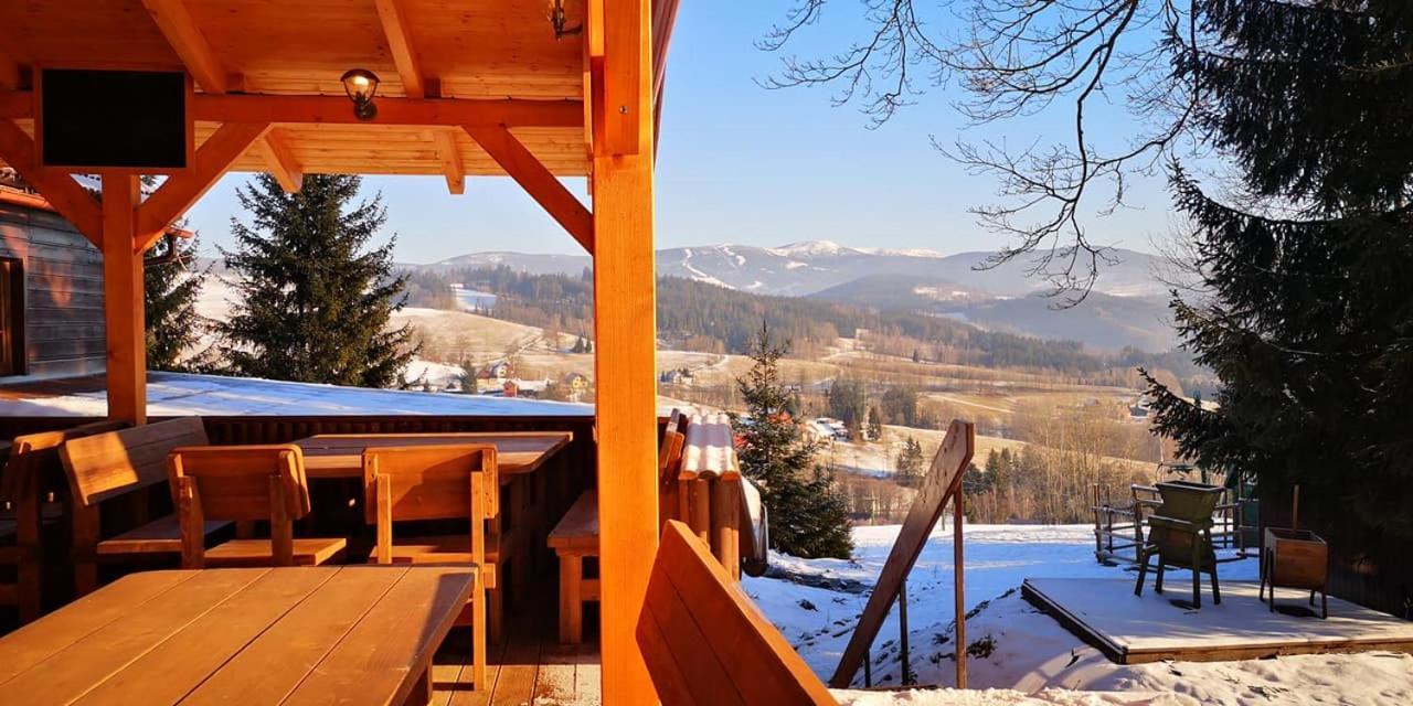 Penzion Harry Na Sjezdovce Krkonose Vysoké nad Jizerou Екстериор снимка